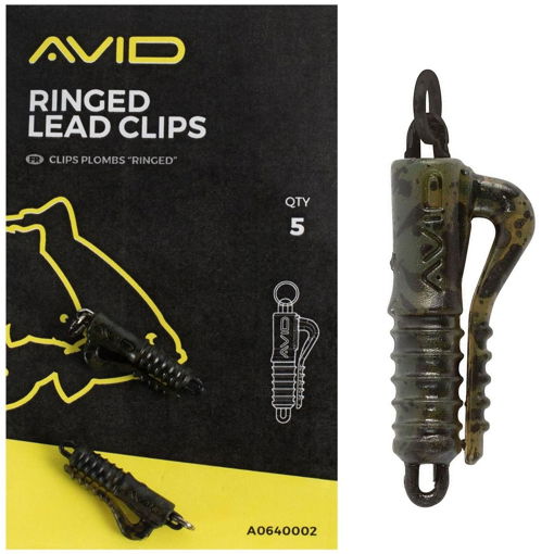 Avid Carp Outline Ringed Lead Clips