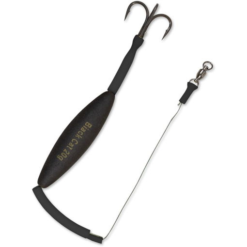 Obrazek Návazec Black Cat Worm Pop Up Rig 80cm #2/0