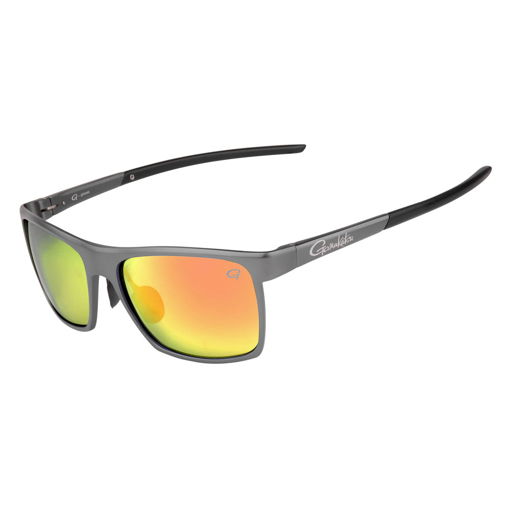 Obrazek Gamakatsu G-Glasses Alu Grey Red Mirror