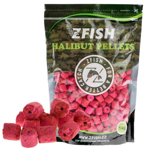 Image sur Zfish Halibut Pellets 1kg 20mm Chilli-RobinRed