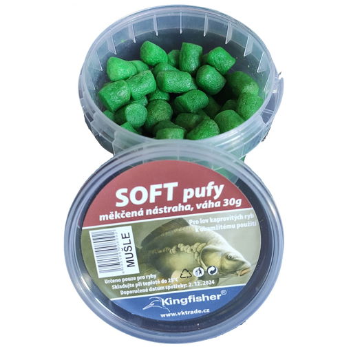 Image sur Kingfisher Soft Pufy 30g Mušle