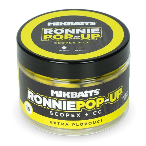 Image sur Mikbaits Ronnie Pop-Up 150ml Scopex + CC 16mm