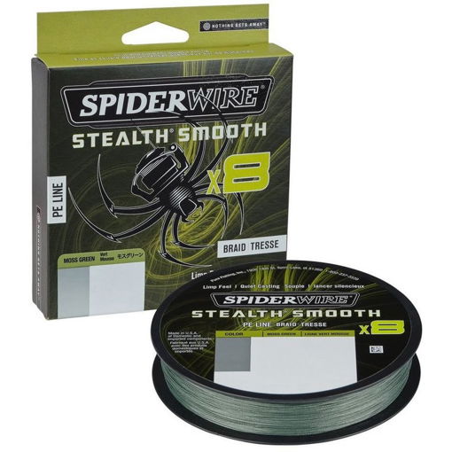 SpiderWire Stealth Smooth 8 Moss Green 150m 0.06mm