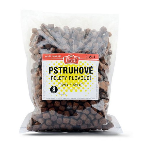 Picture of Pstruhové pelety plovoucí 8mm 1 kg