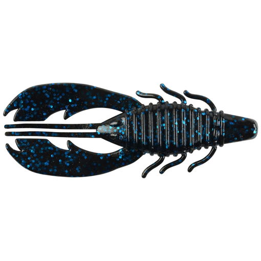 Berkley PowerBait Craw Fatty 8cm Black Blue Fleck