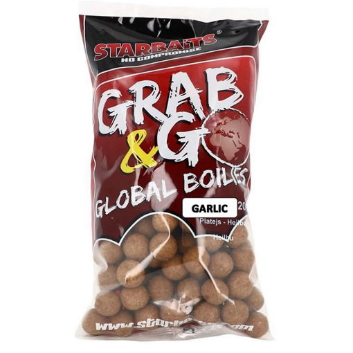 Obrazek Starbaits Global Boilie Garlic 1kg 20mm