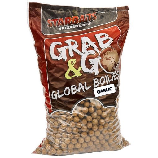 Obrazek Starbaits Global Boilie Garlic 10kg 20mm