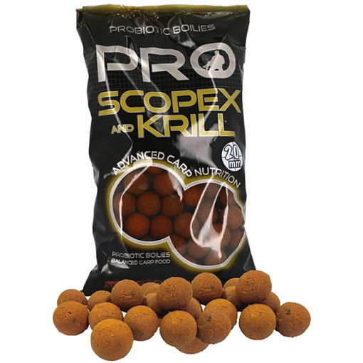 Starbaits Probiotic Boilie Scopex Krill 800g 24mm