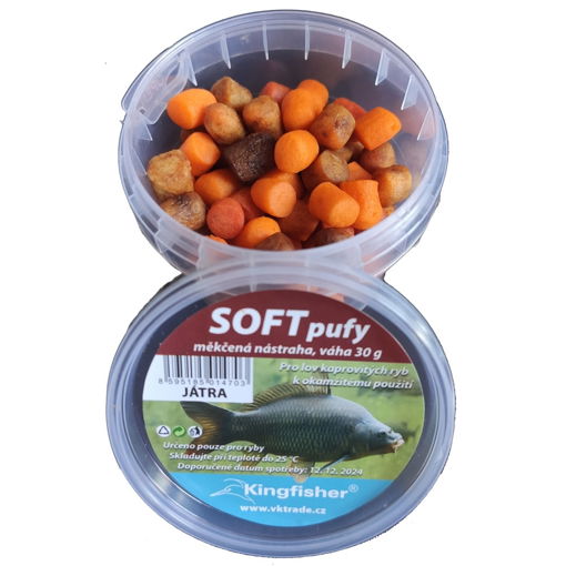 Obrazek Kingfisher Soft Pufy 30g Játra