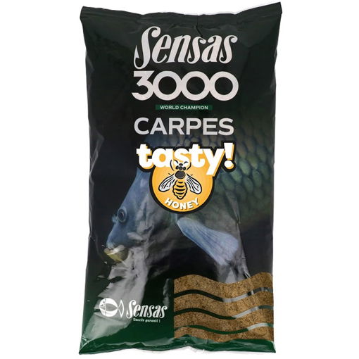 Obrázek Sensas 3000 Carp Tasty Honey 1kg (kapr Med)