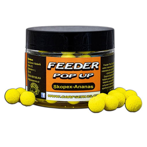 Picture of Feeder Pop Up CSV 30g 9mm Scopex-Pineapple