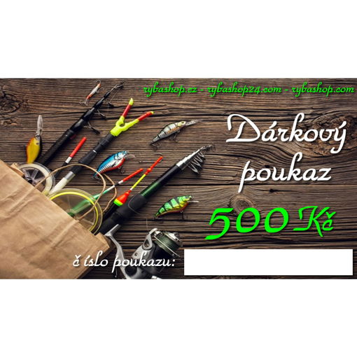 Dárkový poukaz 500 Kč elektronický